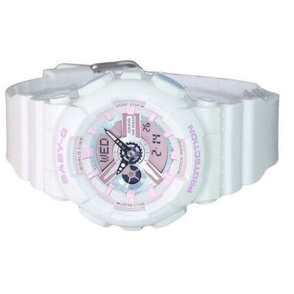 Casio Baby-G Analog Digital Resin Strap Multicolor Dial Quartz BA-110FH-7A 100M Women's Watch