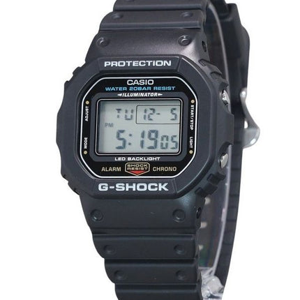 Casio G-Shock Digital Resin Strap Quartz DW-5600UE-1 200M Men's Watch