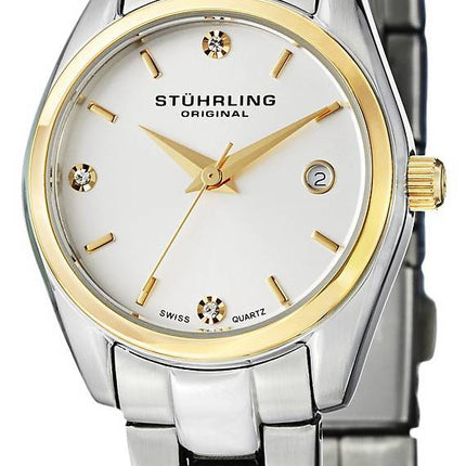 Stuhrling Original Ascot Prime Swiss Quartz Date Display 414L.03 Womens Watch