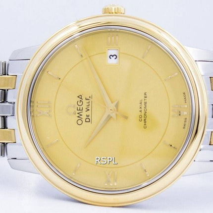 Omega De Ville Prestige Co-Axial Chronometer 424.20.37.20.08.001 Mens Watch