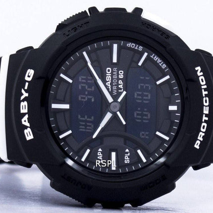 Casio Baby-G Shock Resistant Dual Time Analog Digital BGA-240-1A1 Women's Watch