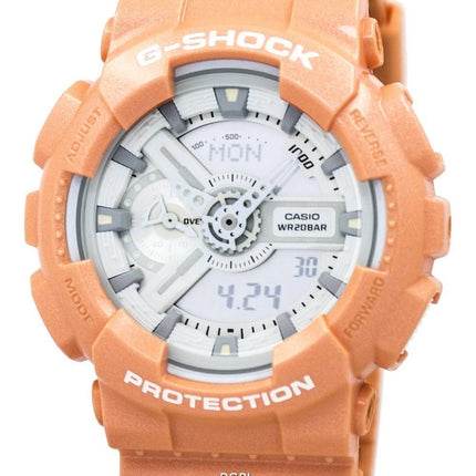 Casio G-Shock Orange Analog Digital GA-110SG-4A Mens Watch