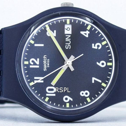 Swatch Originals Sir Blue Quartz GN718 Unisex Watch