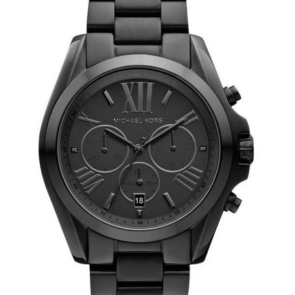 Michael Kors Bradshaw Chronograph Black Ion-plated MK5550 Unisex Watch