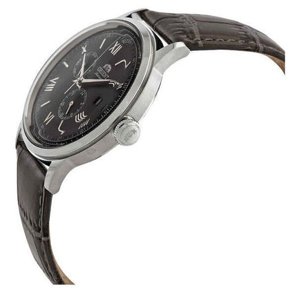 Orient Bambino Version 8 Classic Leather Strap Grey Dial Automatic RA-AK0704N10B Men's Watch