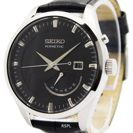 Seiko Kinetic Leather Strap SRN045P2 Men's Watch