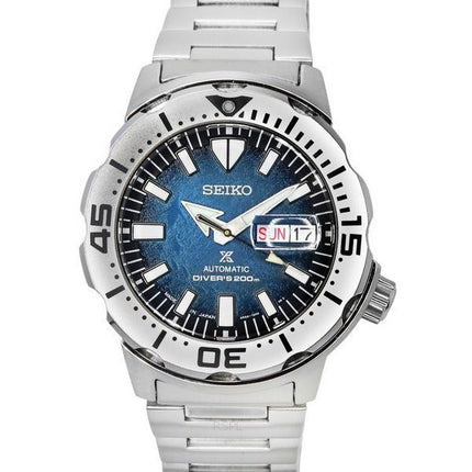Seiko Prospex Save The Ocean Special Edition Blue Dial 24 Jewels Automatic Diver's SRPH75J1 200M Men's Watch