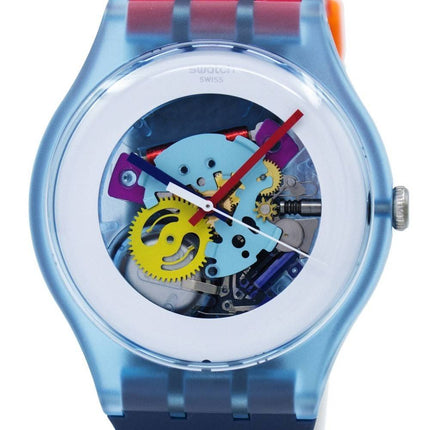 Swatch Originals Color My Lacquered Quartz SUOS101 Unisex Watch