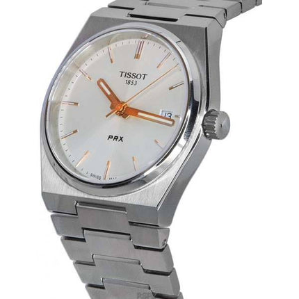 Tissot PRX T-Classic Stainless Steel Silver Dial Quartz T137.210.11.031.00 T1372101103100 100M Unisex Watch