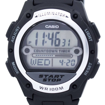 Casio Illuminator World Time Digital W-756-1AV W756-1AV Men's Watch