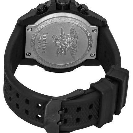 Luminox Navy SEAL Chronograph Rubber Strap Black Dial Quartz Diver's XS.3581.SIS 200M Men's Watch