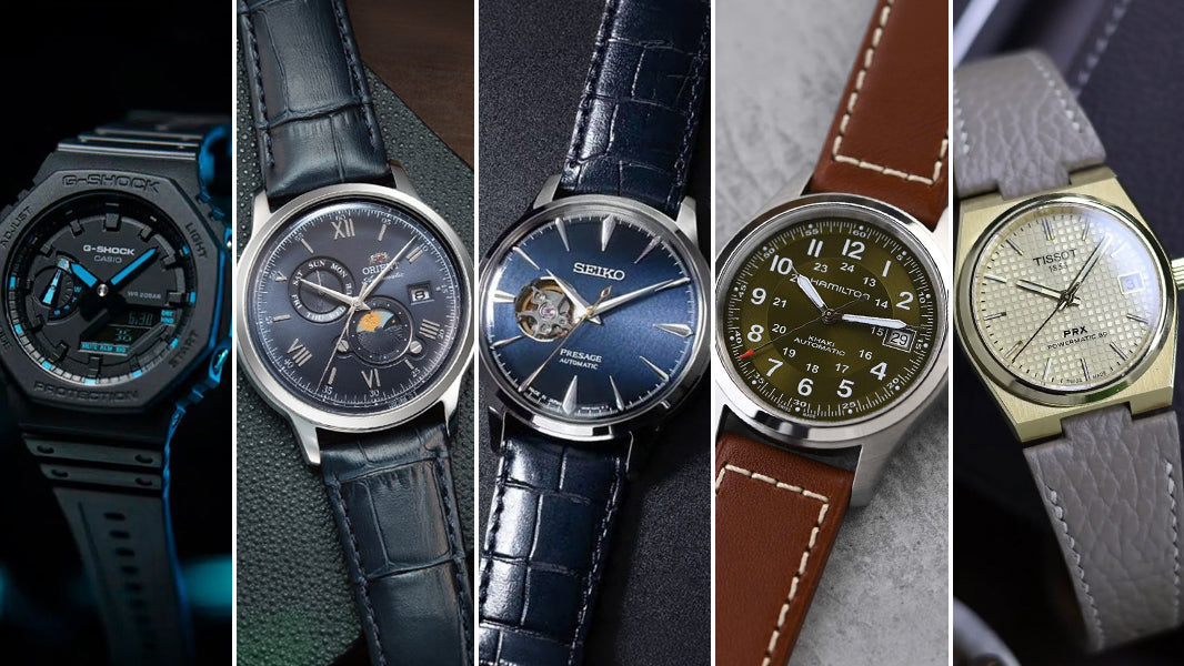 GA-2100 / Bambino / Seiko Presage / Hamilton Khaki / Tissot PRX