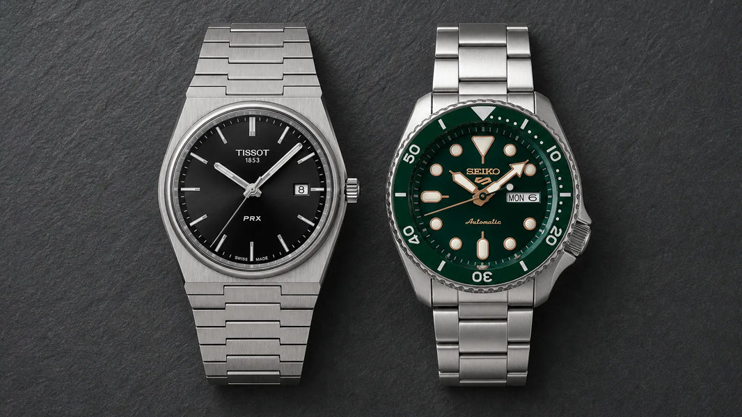 Tissot PRX, Seiko 5 SRPD 