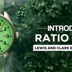 RATIO FIELD WATCHES RTQ SERIES~ Lewis & Clark Expedition edition