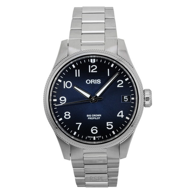 Oris Big Crown Propilot Stainless Steel Blue Dial Automatic 01-751-7761-4065-07-8-20-08P 100M Men's Watch