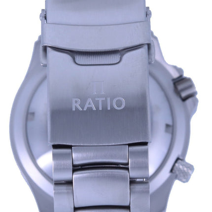 Ratio FreeDiver Helium Safe 1000M Green Dial Stainless Steel Automatic 1066KE26-33VA-GRN Men's Watch