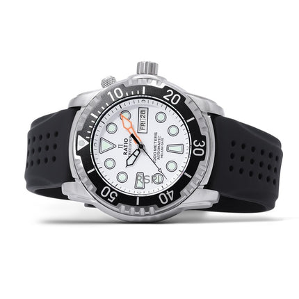 Ratio FreeDiver Helium-Safe 1000M Sapphire Automatic 1068HA90-34VA-WHT Men's Watch