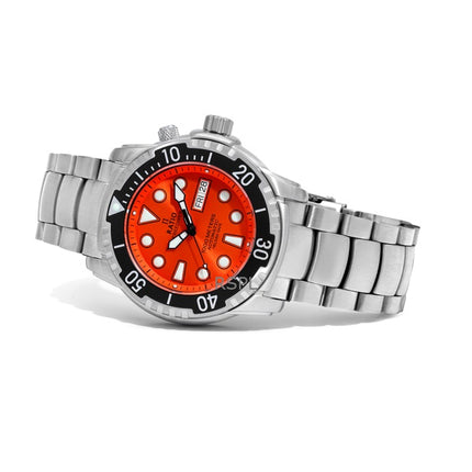 Ratio FreeDiver Helium-Safe 1000M Sapphire Automatic 1068HA96-34VA-ORG Men's Watch