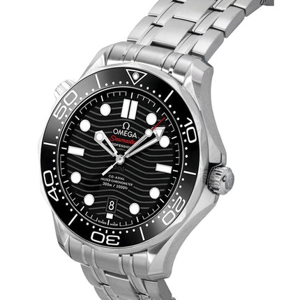 Omega Seamaster Stainless Steel Black Dial Automatic Diver's 210.30.42.20.01.001 300M Men's Watch