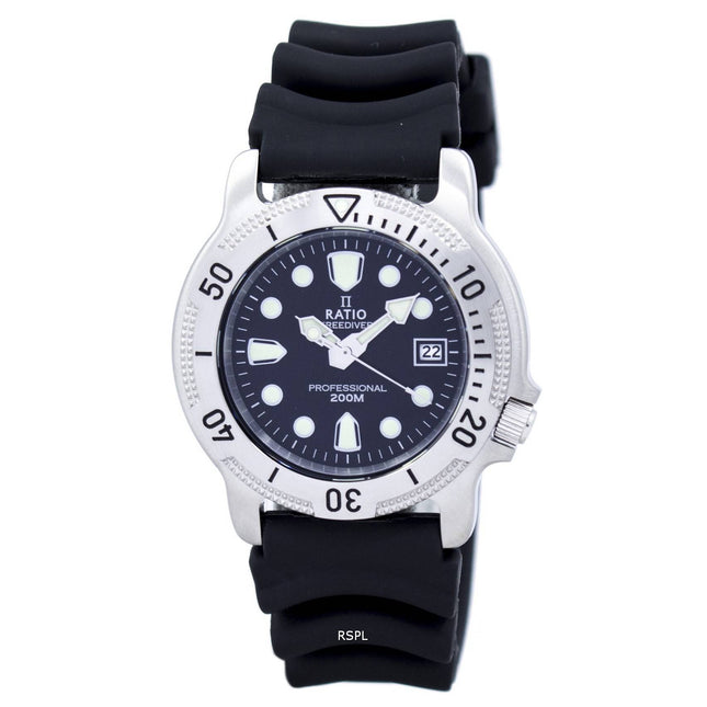 Ratio FreeDiver Professional 200M Sapphire Quartz 22AD202 Men's Watch