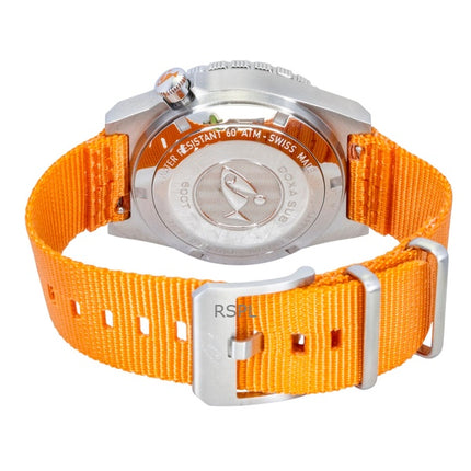 Doxa SUB 600T Professional Orange Dial Automatic Diver's 861.10.351.21-N 600M Men's Watch