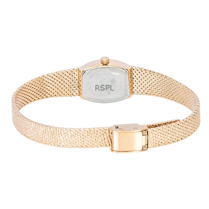 Bulova Goddess Of Time Rose Gold Tone Stainless Steel Brown Dial Quartz 97L185 Women's Watch