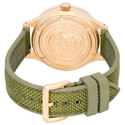 Bulova Mil Ships 150th Anniversary Special Edition Green Dial Automatic Diver's 98A324 200M Men's Watch