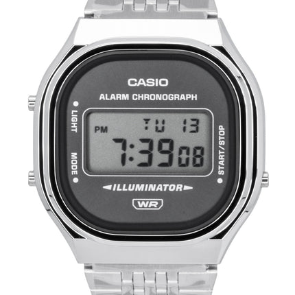 Casio Digital Stainless Steel Quartz A140WE-8A Unisex Watch
