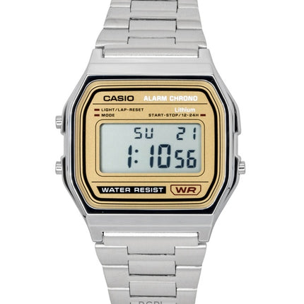 Casio Vintage Digital Stainless Steel Quartz A158WEA-9 Unisex Watch