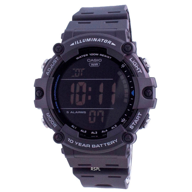 Casio Youth Illuminator Digital AE-1500WH-8B AE1500WH-8B 100M Men's Watch