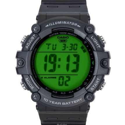 Casio Multifunctional Digital Resin Strap Quartz AE-1500WHC-1AV 100M Men's Watch