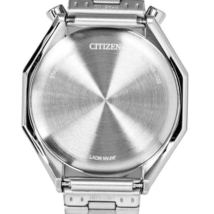 Citizen Bullhead Chronograph Stainless Steel Orange Dial Quartz AN3700-89Z Men's Watch