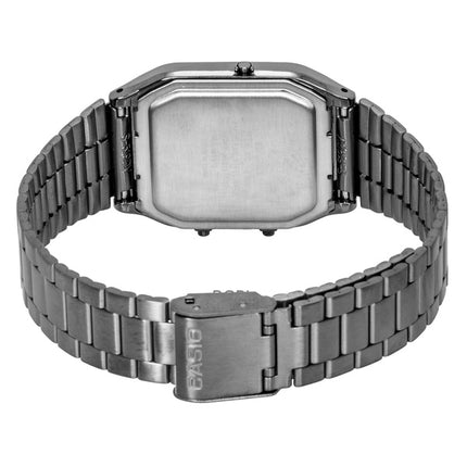 Casio Vintage Analog Digital Stainless Steel Green Dial Quartz AQ-230EGG-3A Unisex Watch