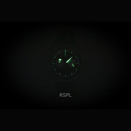 Emporio Armani Chronograph Green Leather Black And Silver Dial Quartz AR11709 Men's Watch