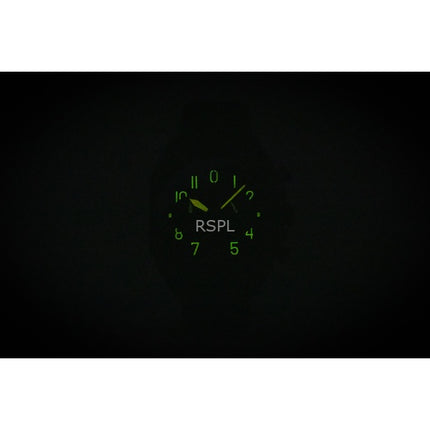 AVI-8 Bell X-1 Machbuster Chronograph Super Sonic Black Rubber And Leather Strap Black Dial Quartz AV-4118-04 Men's Watch