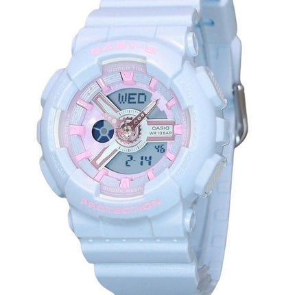 Casio Baby-G Analog Digital Resin Strap Multicolor Dial Quartz BA-110FH-2A 100M Women's Watch