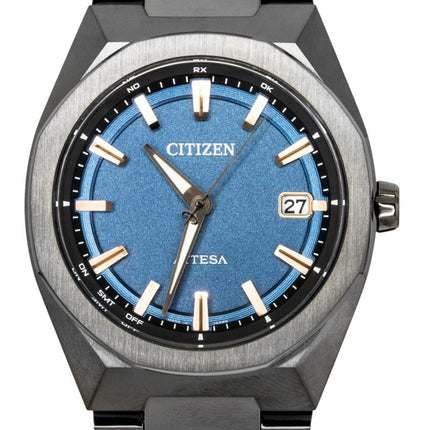 Citizen Attesa ACT Line Super Titanium Blue Dial Eco-Drive CB3045-61L 100M Men's Watch