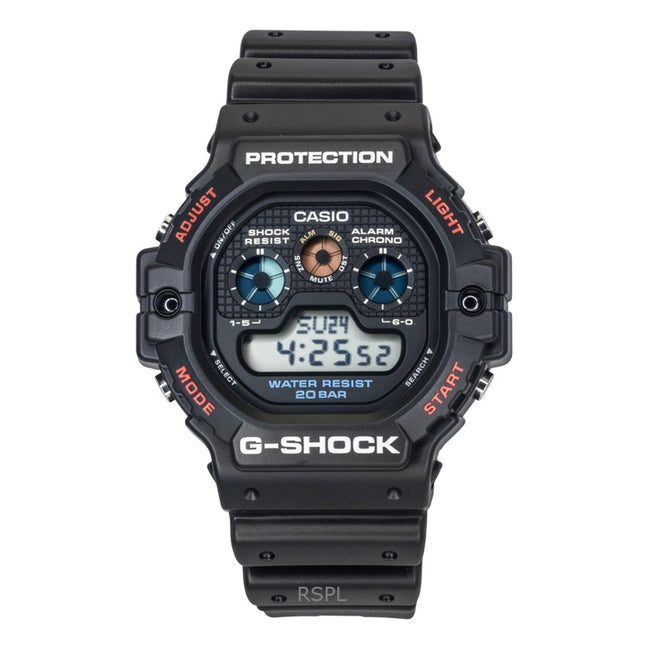 Casio G-Shock Digital Resin Strap Quartz DW-5900U-1 200M Men's Watch