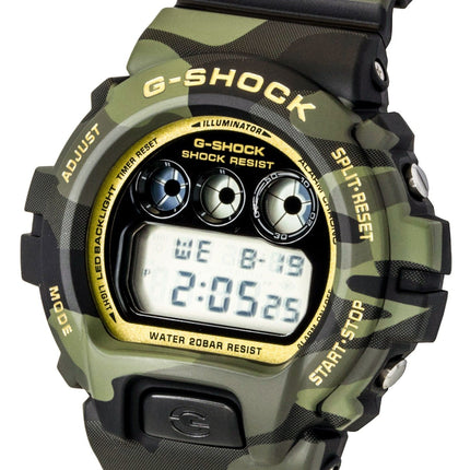 Casio G-Shock Digital Resin Strap Quartz DW-6900CMG-3 200M Men's Watch