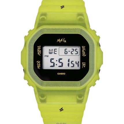 Casio G-Shock Digital J Balvin Resin Strap Quartz DWE-5600JB-1A9 200M Men's Watch