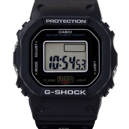 Casio G-Shock Nano Digital Black Bio-Based Resin Strap Quartz DWN-5600-1 200M Unisex Watch