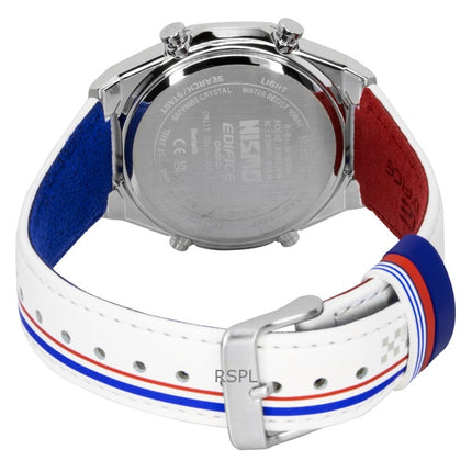 Casio Edifice Analog Digital NISMO Heritage Edition Smartphone Link Silver Dial Quartz ECB-S10NIS-7A 100M Men's Watch