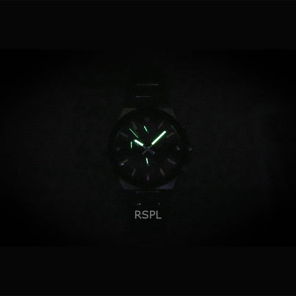 Casio Edifice Analog Chronograph Stainless Steel Green Dial Solar EFS-S650D-3A 100M Men's Watch