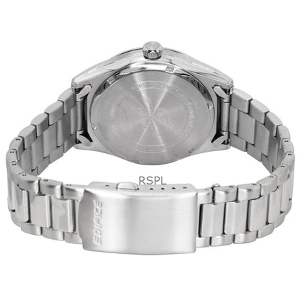 Casio Edifice Analog Stainless Steel White Dial Quartz EFV-160D-7A 100M Men's Watch