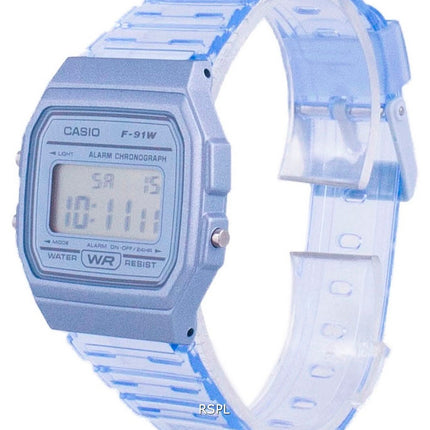 Casio Youth Blue Resin Digital F-91WS-2 F91WS-2 Unisex Watch