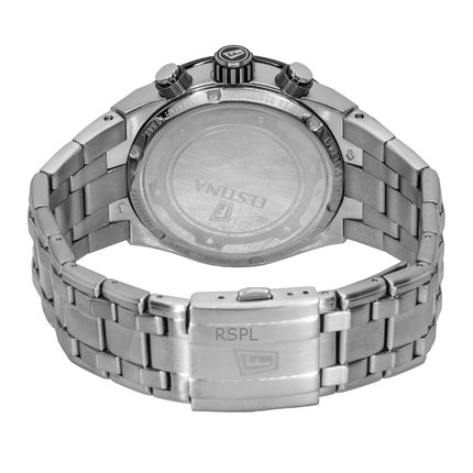 Festina Chrono Bike Chronograph Stainless Steel Red Dial Quartz F20670-5 100M Men's Watch