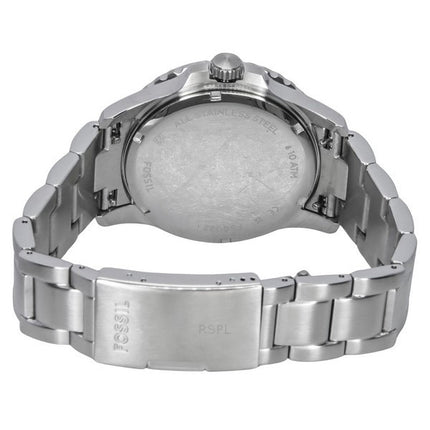 Fossil Blue Dive Stainless Steel Black Dial Quartz FS6032 100M Men's Watch