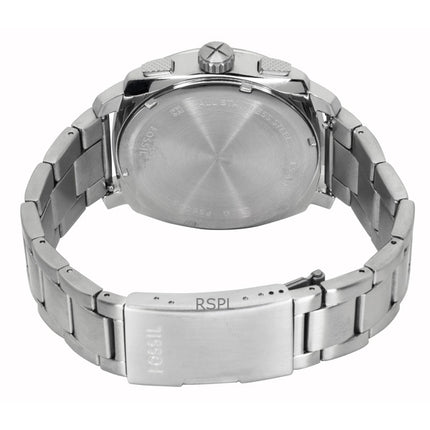 Fossil Machine Chronograph Stainless Steel Black Dial Quartz FS6095 Men's Watch