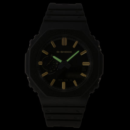 Casio G-Shock Analog Digital Bio-Based Resin Strap Black Dial Quartz GA-2100LXB-1A9 200M Men's Watch