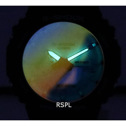 Casio G-Shock Iridescent Color Analog Digital Quartz GA-2100SR-1A GA2100SR-1 200M Unisex Watch